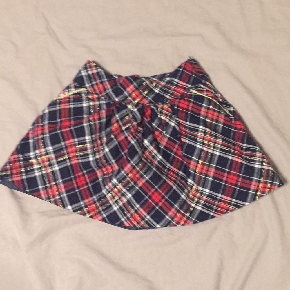 GYMBOREE plaid skirt!!